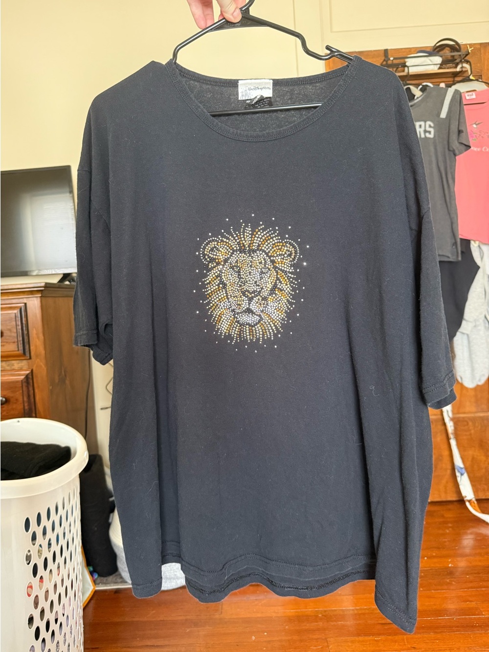 VTG Walt Disney World Rhinestone lion king t shirt / XXL